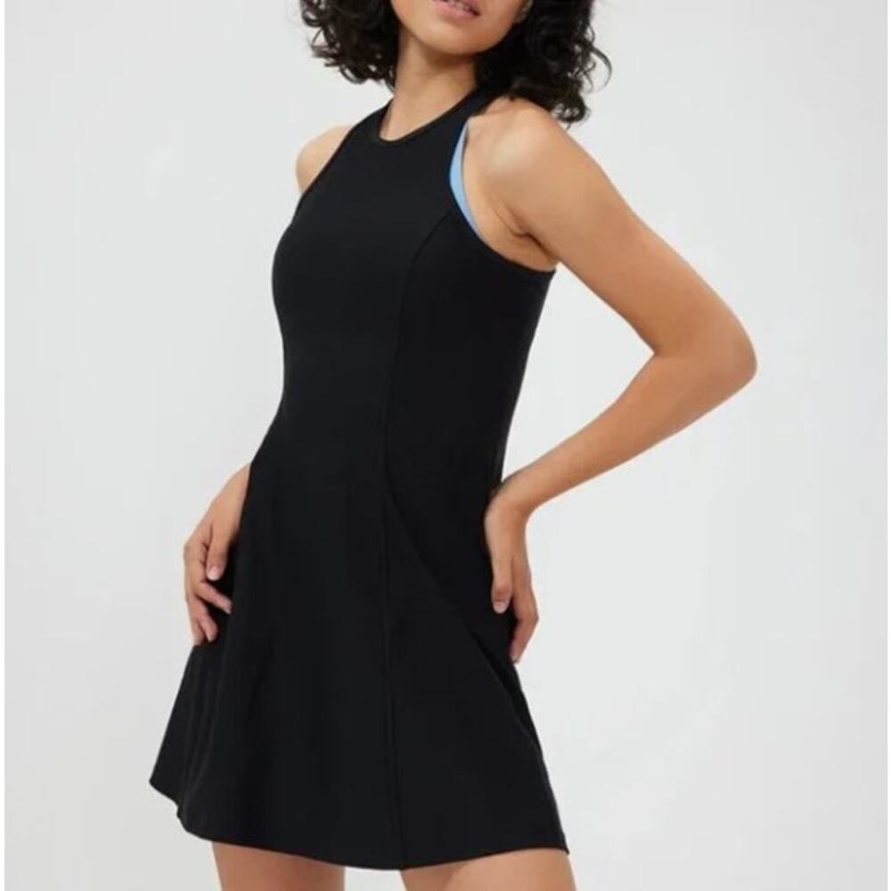 Outdoor Voices Black Athena Dress Sz Medium